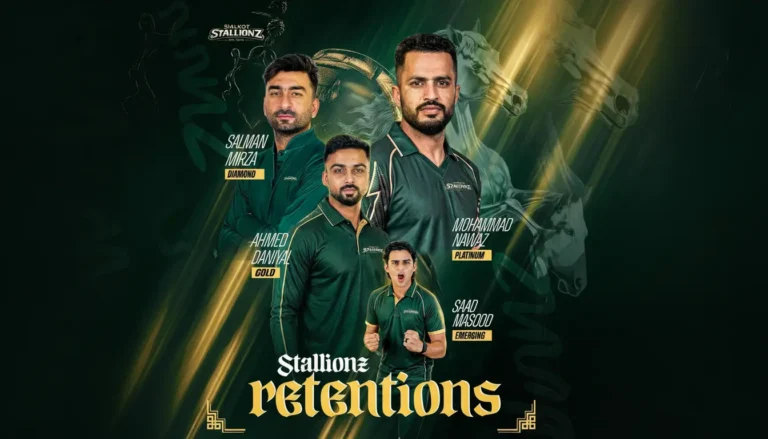 Sialkot Stallions Retention List Revealed