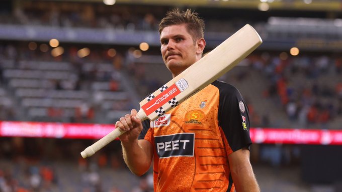 Aaron Hardie Could Leave Peshawar Zalmi for IPL 2026 as Jack Edwards Injury Replacement