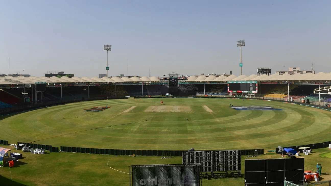 National Bank Stadium Karachi Preps for PSL 2026: Roof Removal Work Already Underway