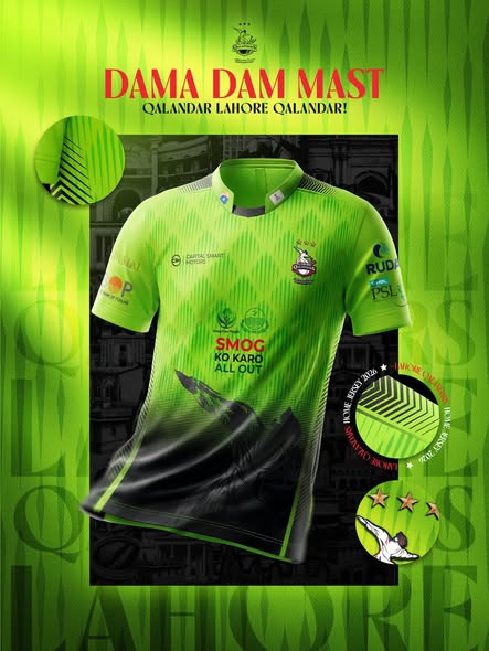Lahore Qalandars have officially unveiled their home and away kits for PSL 2026 and both jerseys look sharp. PSL 2026 kicked off on March 26 with Lahore taking on Hyderabad Kingsmen in the tournament opener, and the three-time champions stepped out with a fresh identity on their back.Green at home. Red on the road. The Qalandars are ready.Lahore Qalandars PSL 2026 Kit Design