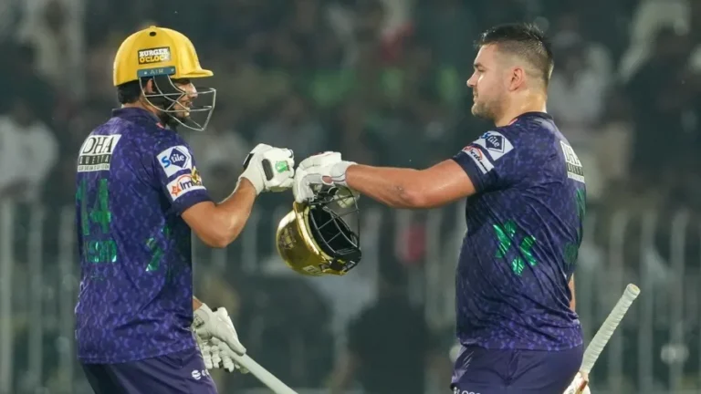 Quetta Gladiators Set the Highest Total in PSL History With a Stunning 263/3