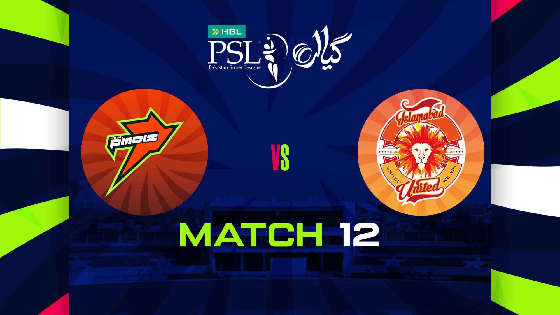Rawalpindiz vs Islamabad United Live Streaming and Match 12 Preview PSL 2026