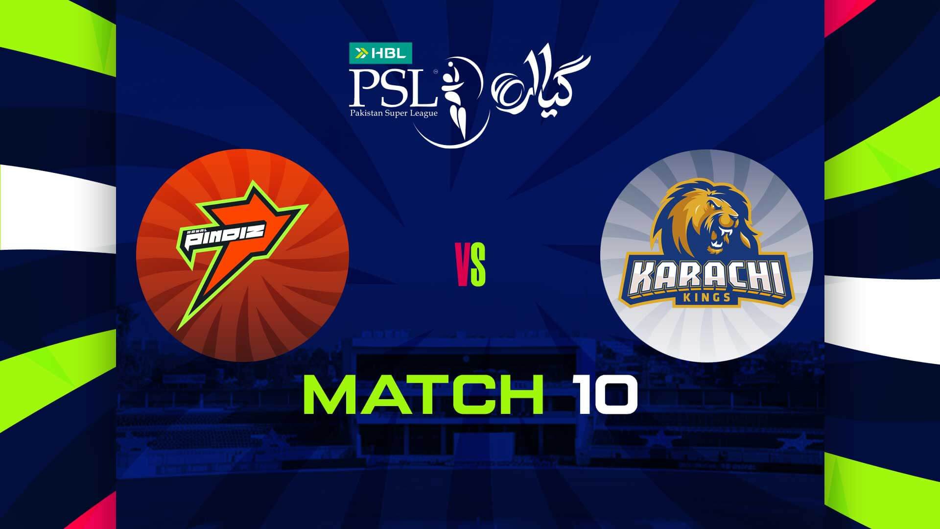 Rawalpindiz vs Karachi Kings Live Streaming PSL 2026 Match 10: Full Watch Guide